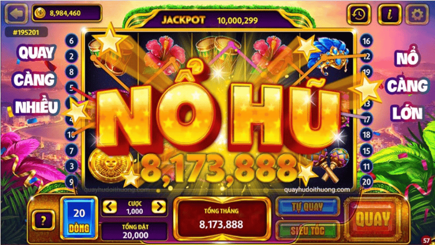 Nổ hũ 6886win đa dạng và hấp dẫn